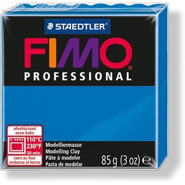 Полимерная пластика FIMO Professional (синий ) 85гр арт. 8004-300